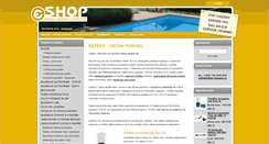 Desktop Screenshot of eshop-bazeny.sk